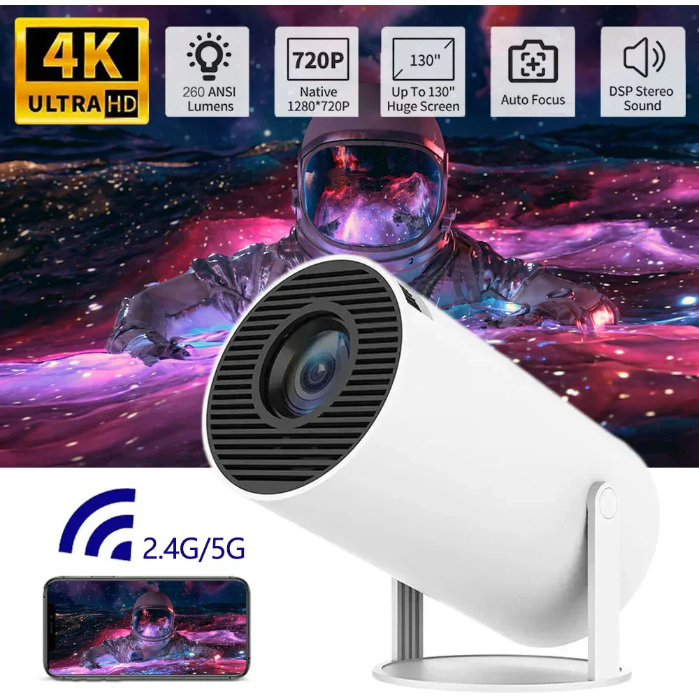 NNEOBA Transpeed 4K Wifi6 Portable Projector-1