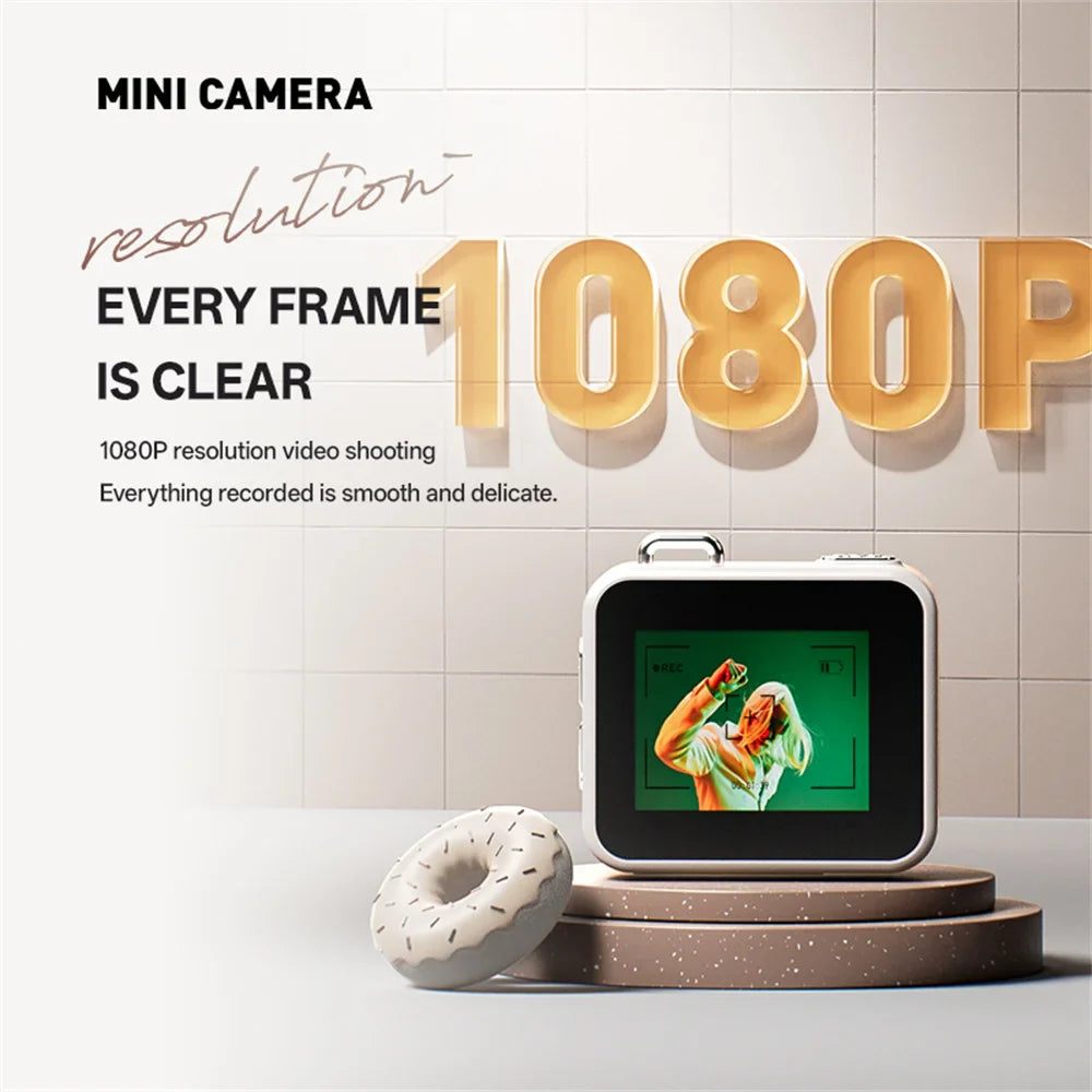 NNEOBA Retro Mini Keychain Camera Khaki-1