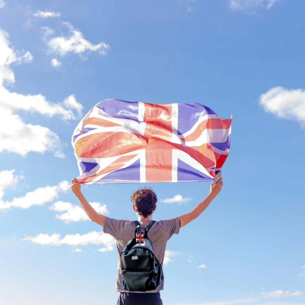 Smart Bag Security Tag - Great Britain Flag [Pack 2]-2
