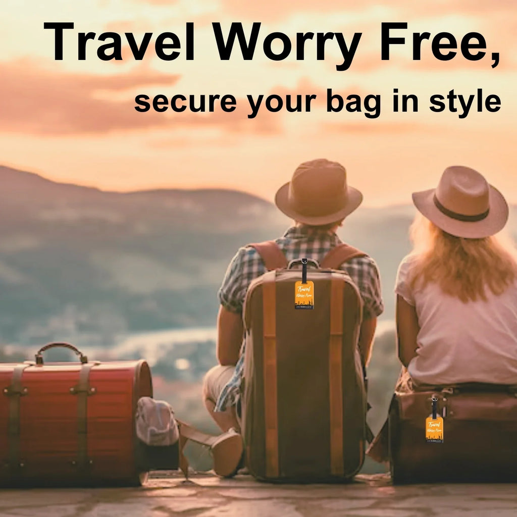 Smart Bag Tag - Travel Themes [Pack 2]-2