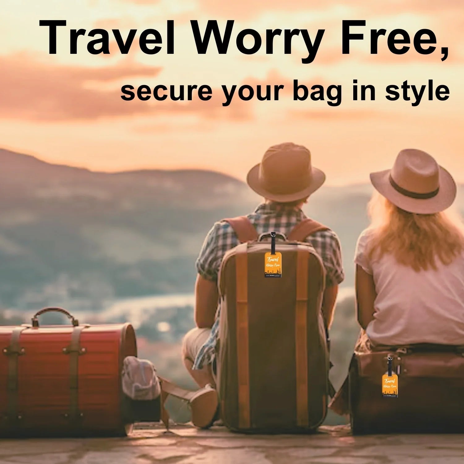 Smart Bag Tag - Travel Themes [Pack 2]-2