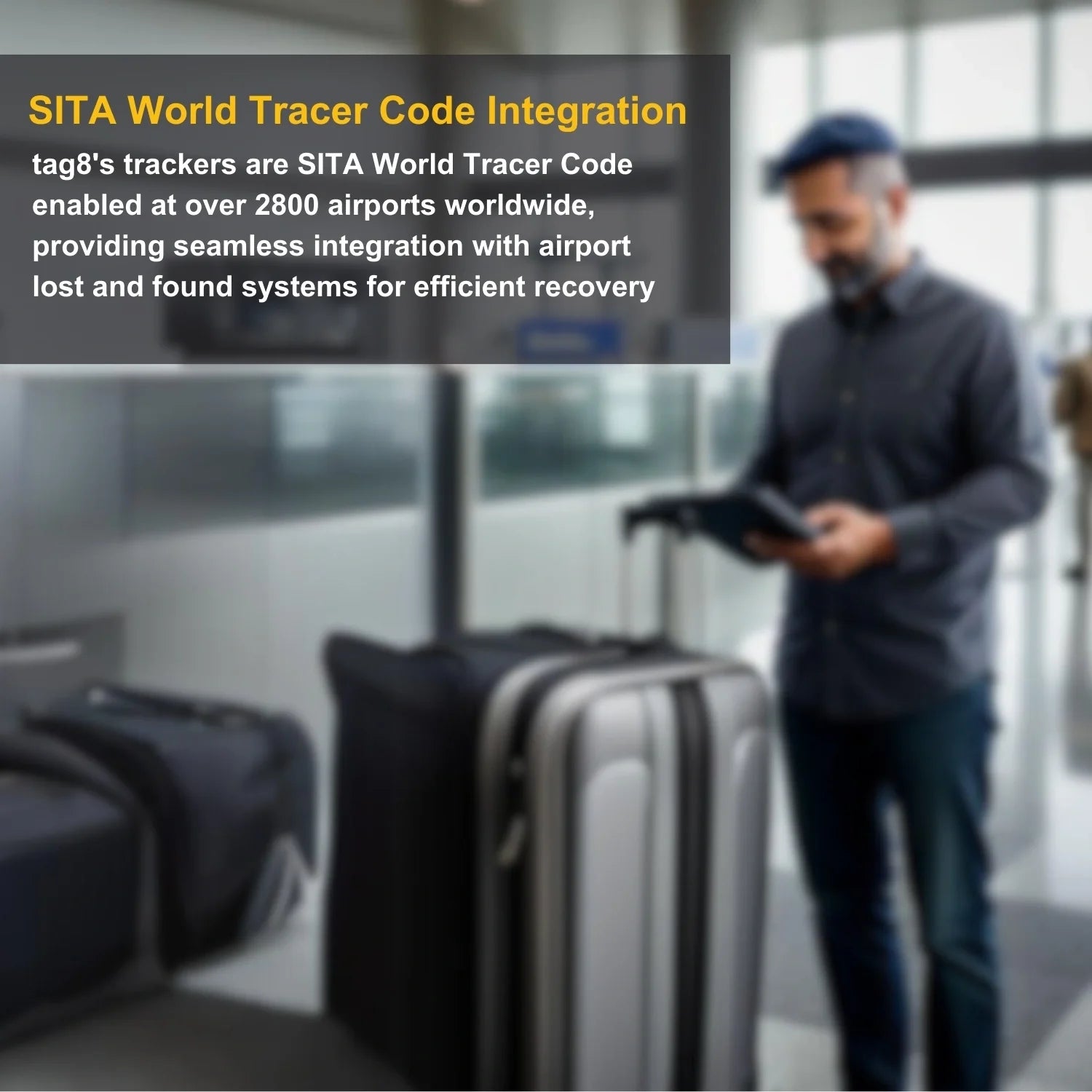 Smart Bag Tag - Travel Themes [Pack 2]-4